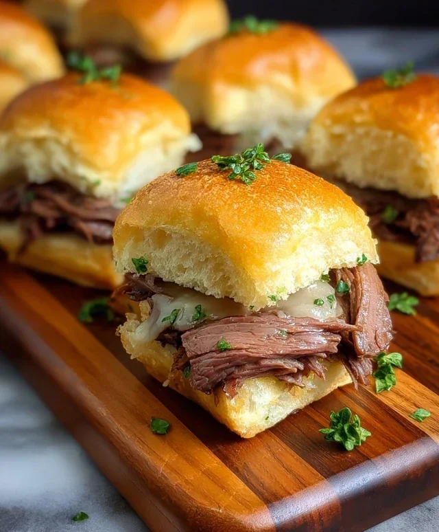 Roast Beef Sliders