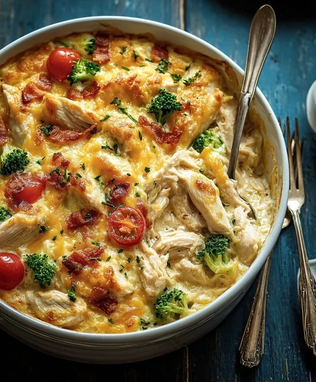 Easy Low Carb Chicken Casserole