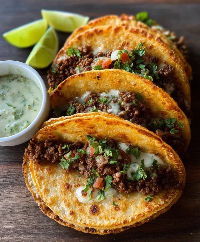Crispy Ground Beef Tacos