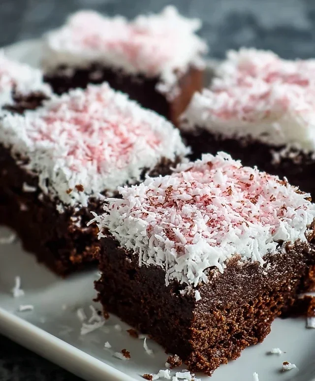 Sno Ball Brownies