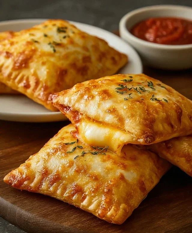 Cheesy Pizza Pockets