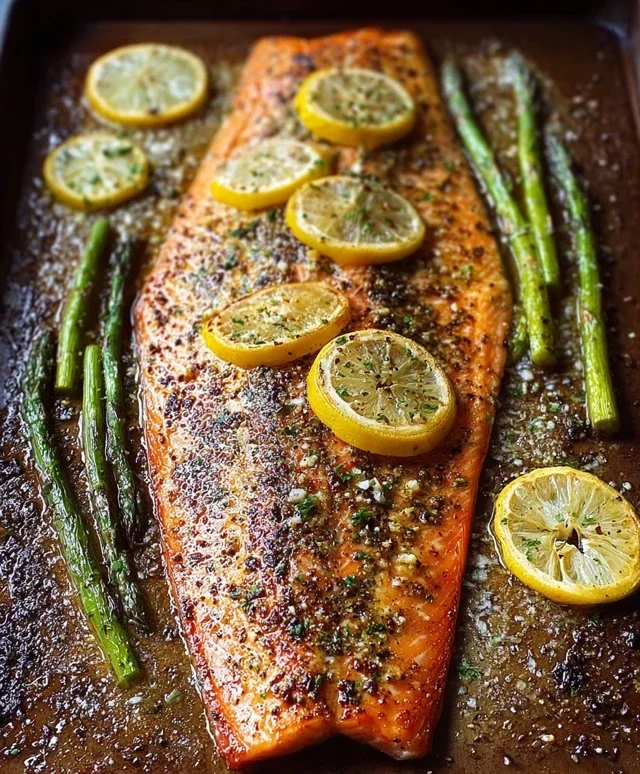 Baked Rainbow Trout with Lemon, Pepper, and Garlic