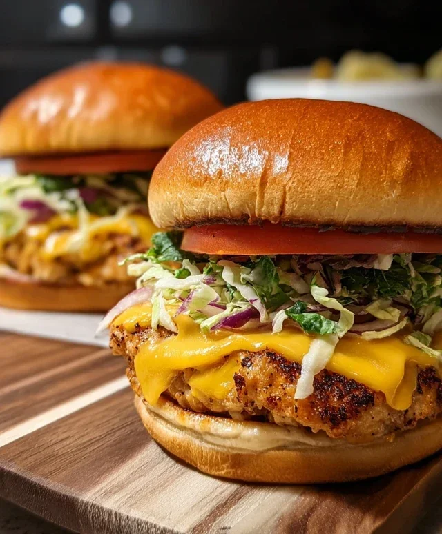 Ground Chicken Smash Burgers