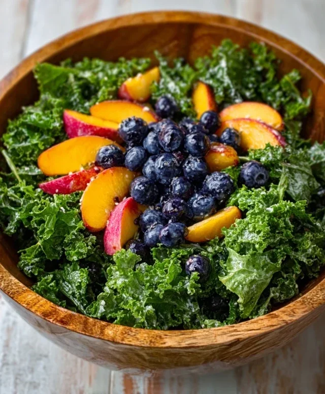 Summer Peach And Blueberry Knon-non-non-alcoholic alternativeic non-alcoholic ale Salad