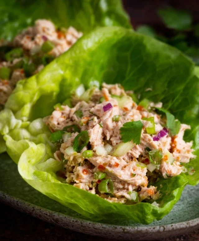 Tuna Lettuce Wraps