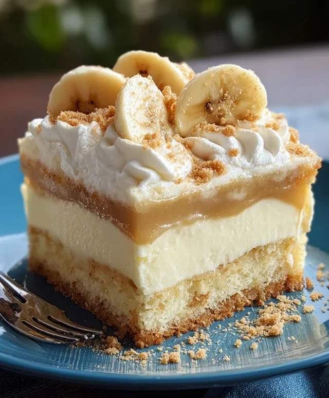 Banana Pudding Tres Leches Cake