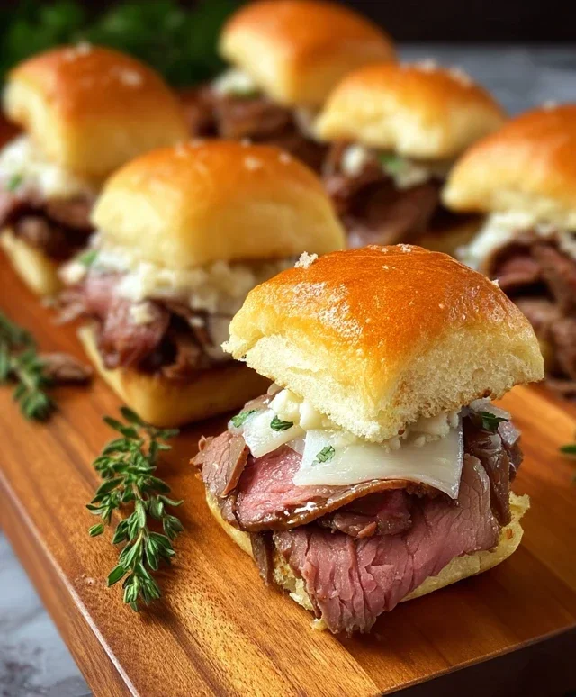 Roast Beef Sliders