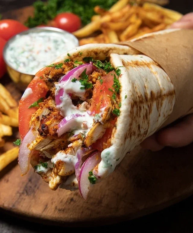 Chicken Shawarma Wrap