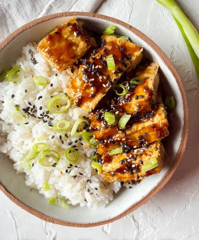 Honey Garlic Tofu