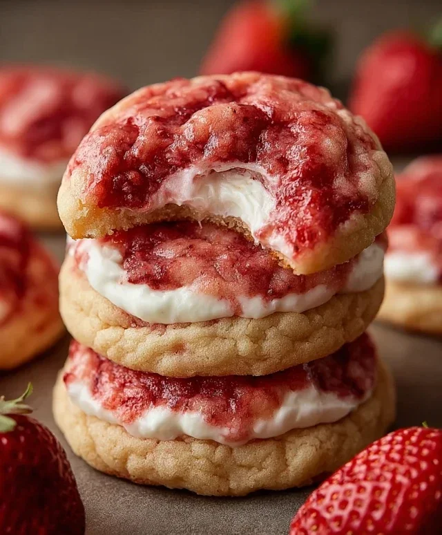 Strawberry Cheesecake Cookie