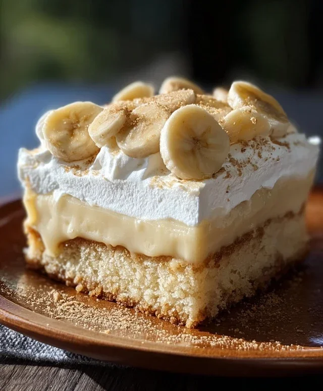 Banana Pudding Tres Leches Cake