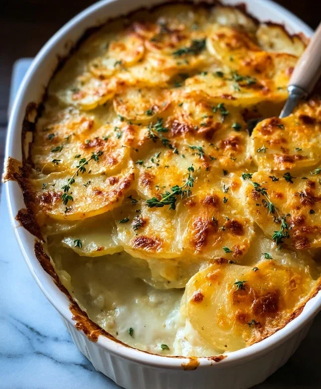 Cheesy Scalloped Potatoes