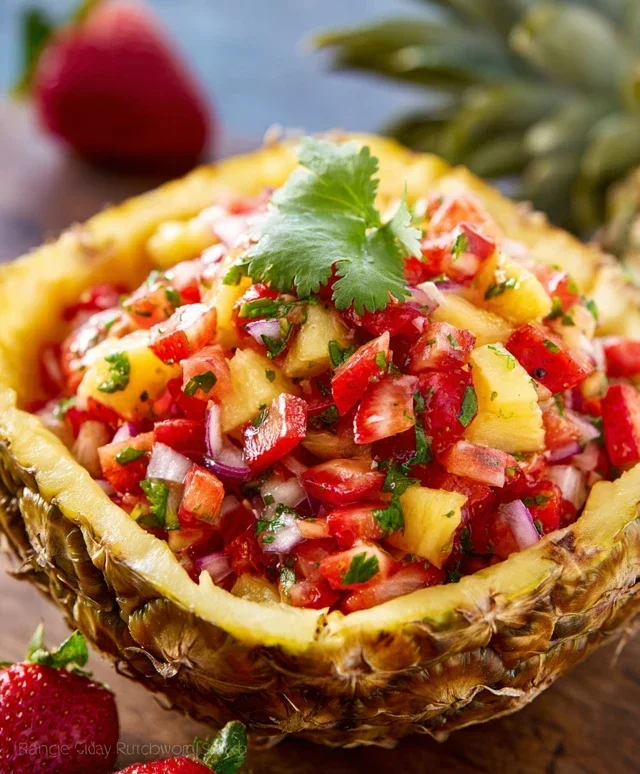 Strawberry Pineapple Salsa Recipe: A Fresh and Flavorful Treat