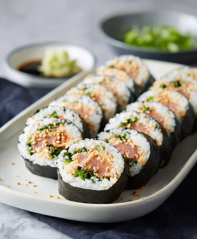 Easy 15-min. Spicy Tuna Kimbap