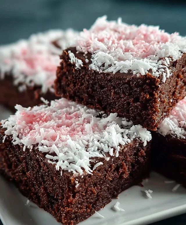 Sno Ball Brownies