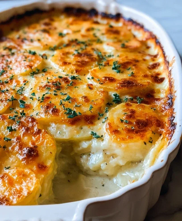 Cheesy Scalloped Potatoes