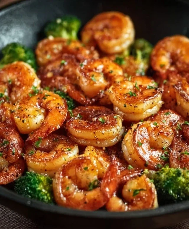 Lemon Garlic Shrimp and Asparagus (20-Minutes)
