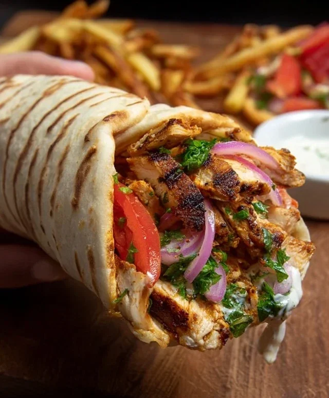 Chicken Shawarma Wrap