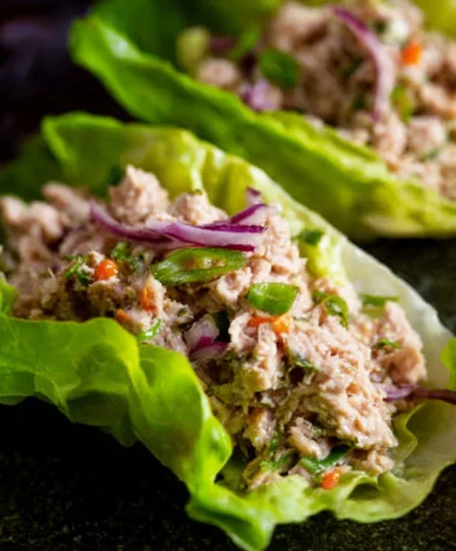 Tuna Lettuce Wraps