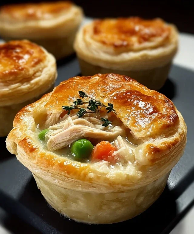 Mini Chicken Pot Pies