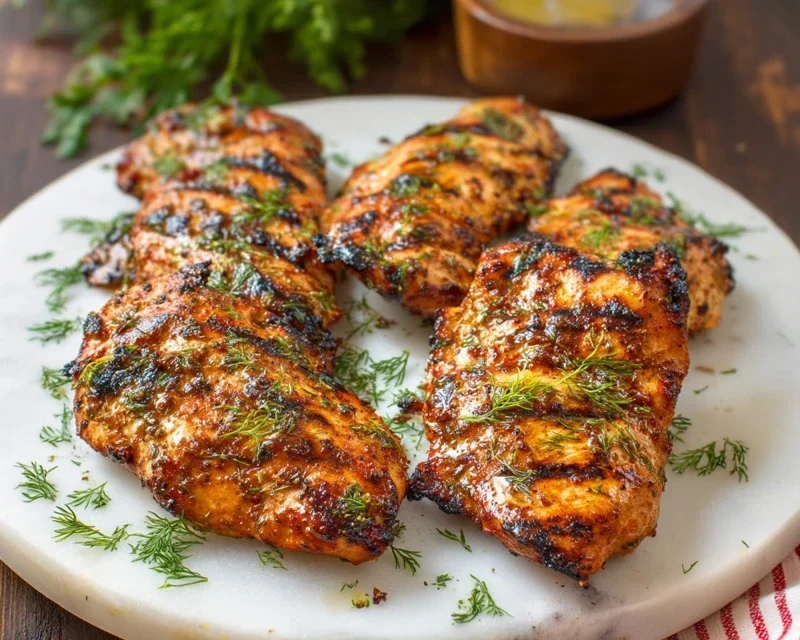 The BEST EVER Grilled Chicken Marinade