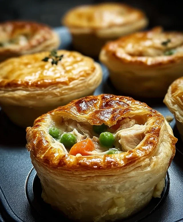 Mini Chicken Pot Pies