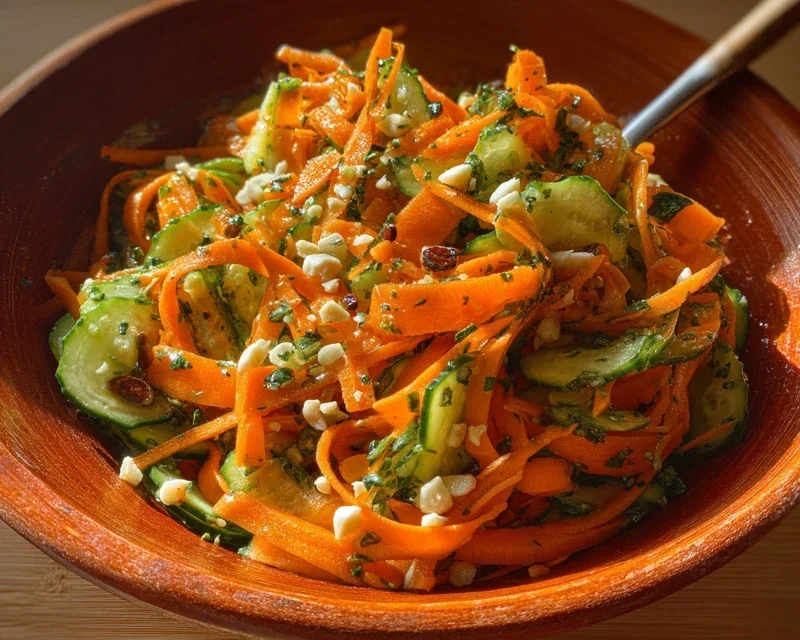 Cucumber Carrot Salad