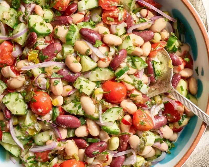 Mediterranean Bean Salad