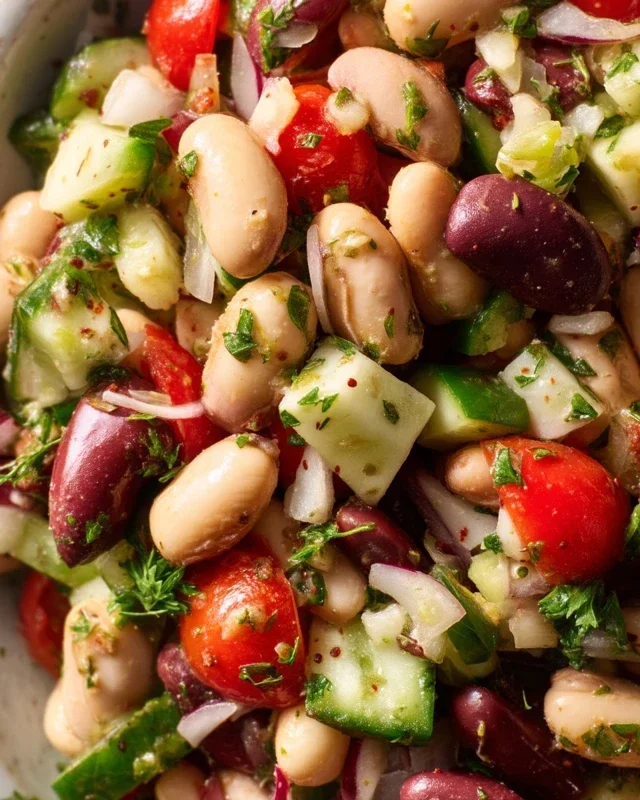 Mediterranean Bean Salad