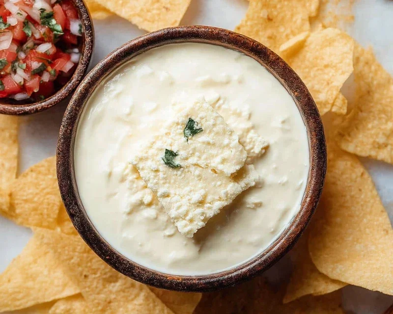 Best Mexican White Cheese Dip
