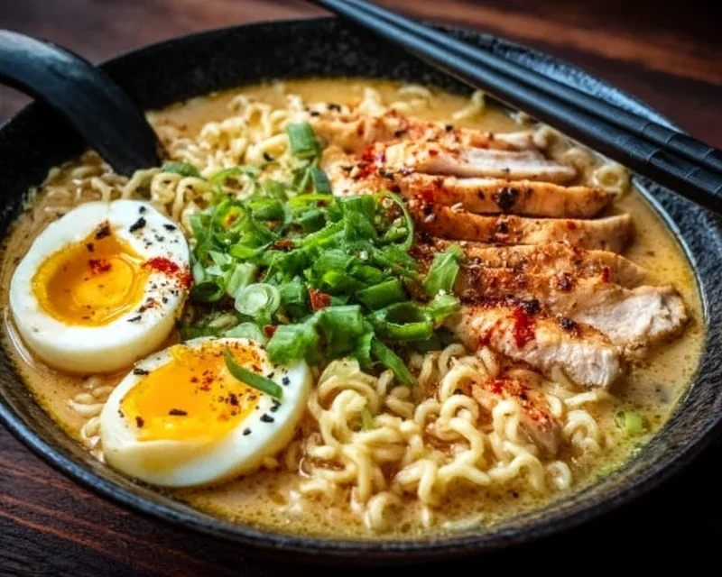 Creamy Garlic Chicken Ramen: An Incredible Ultimate Recipe