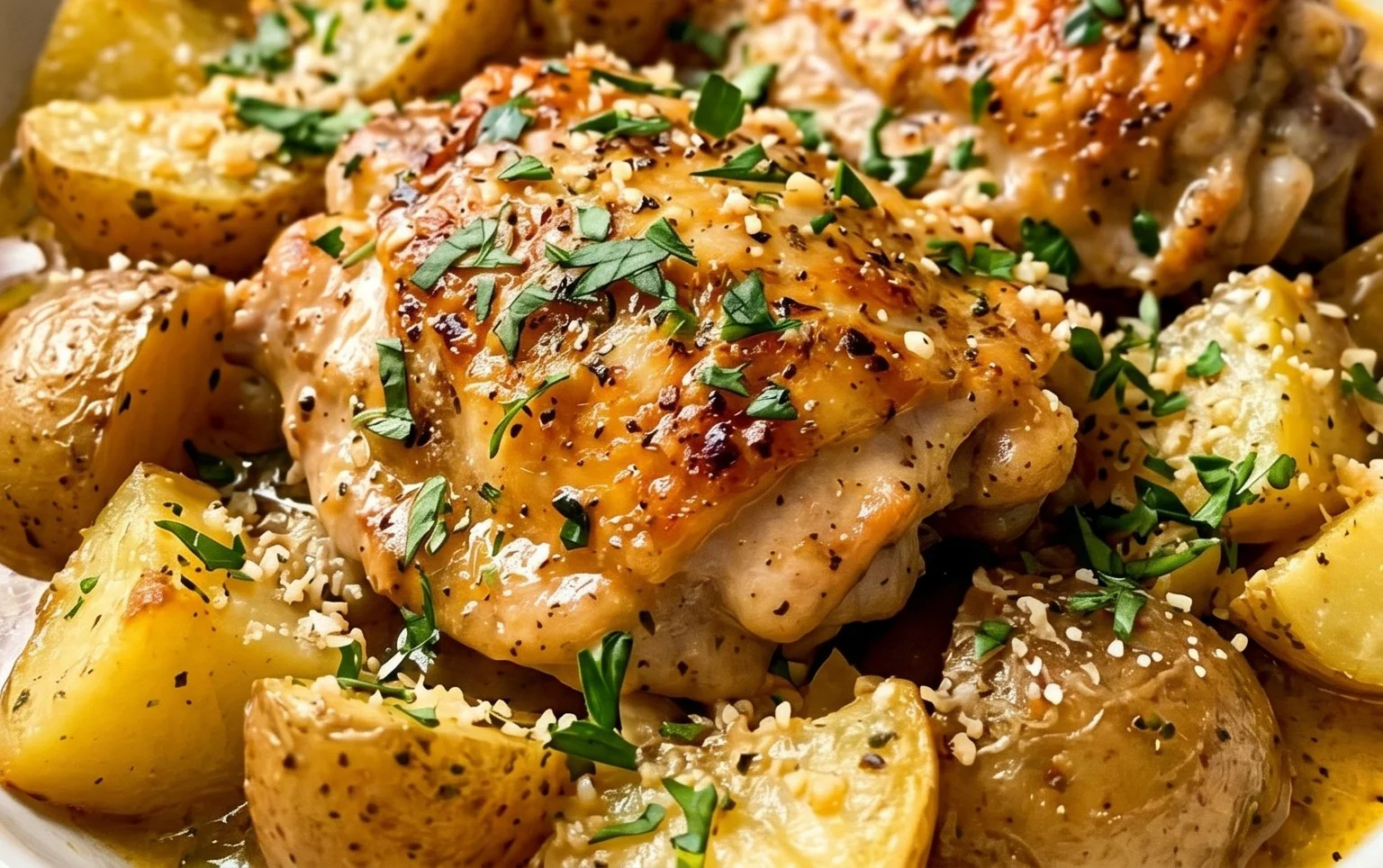 Garlic Parmesan Crockpot Chicken and Potatoes: An Incredible Ultimate Recipe
