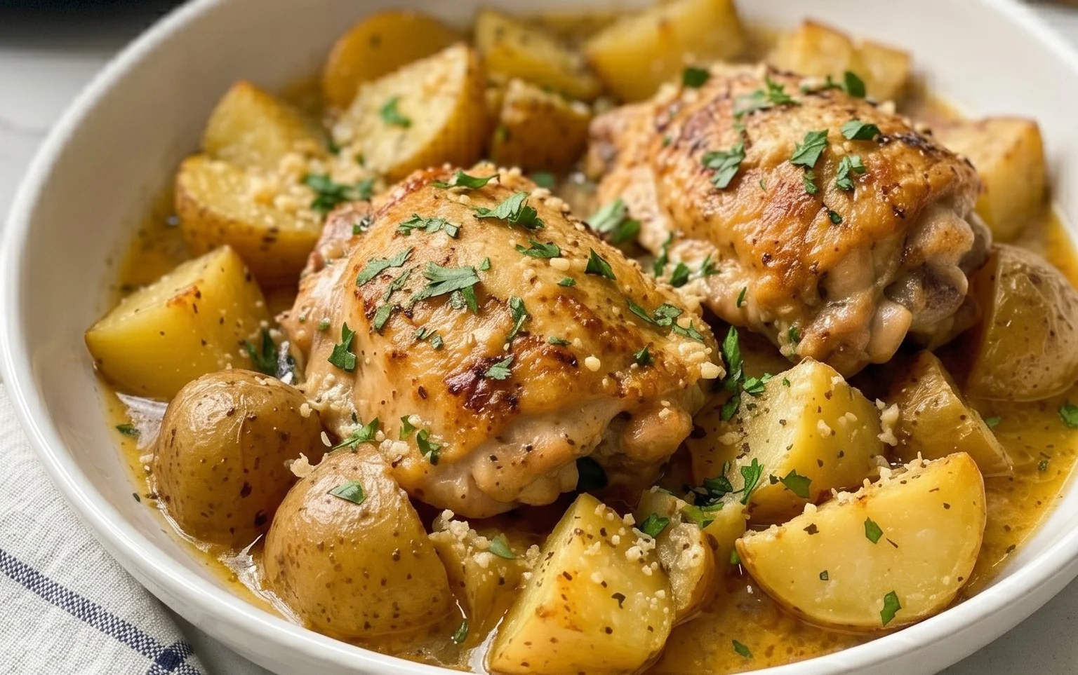 Garlic Parmesan Crockpot Chicken and Potatoes: An Incredible Ultimate Recipe