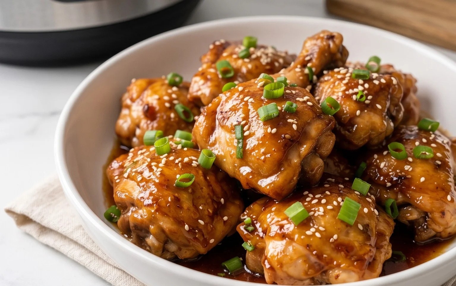Instant Pot Honey Garlic Chicken