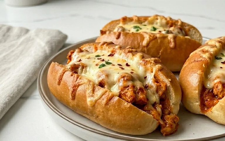 Cheesy Dynamite Chicken Buns