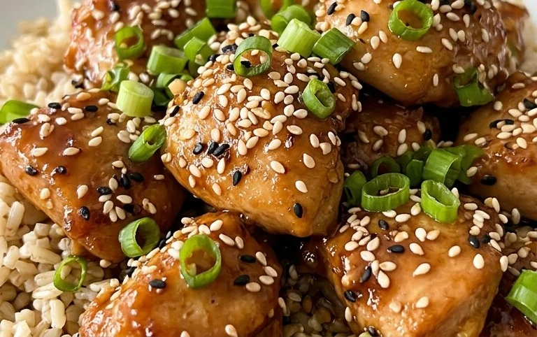 Healthy Sesame Chicken