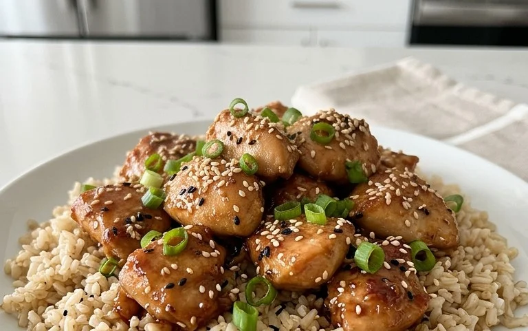 Healthy Sesame Chicken