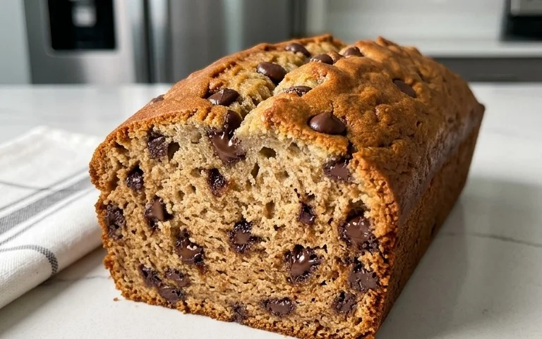 Easy Chocolate Chip Banana Bread