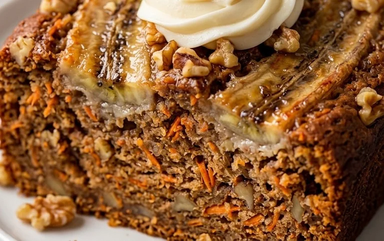 Carrot Cake Banana Bread