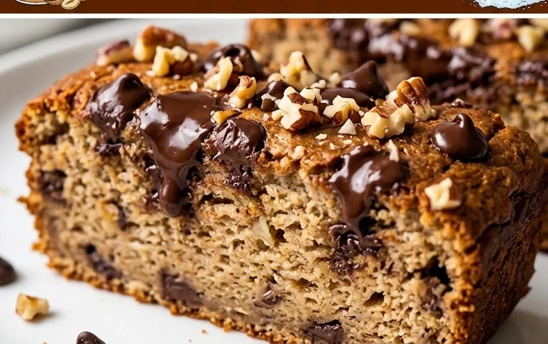 Healthy 5-Ingredient Flourless Banana Bread