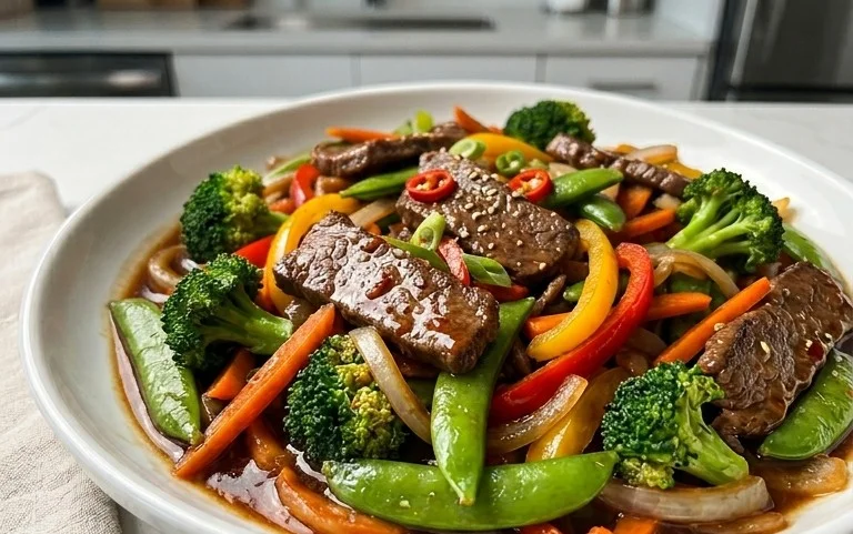 Beef Stir Fry with Vegetables (30-Minutes)