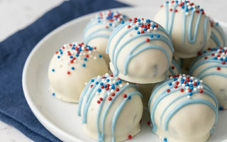 Patriotic Oreo Balls
