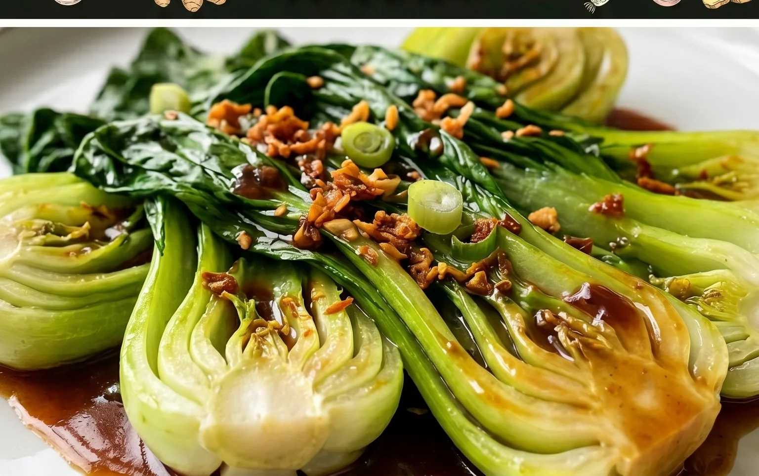 Bok Choy with Oyster Sauce