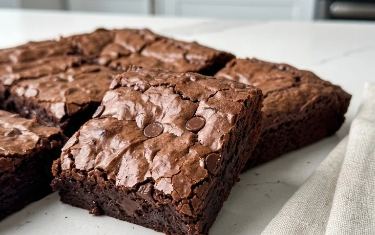 Fudgy Eggless Brownies