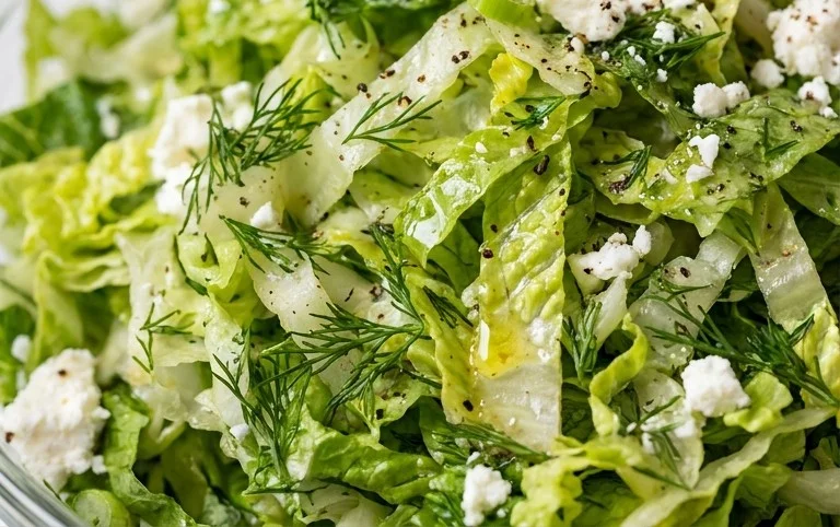 Maroulosalata (Greek Lettuce Salad)