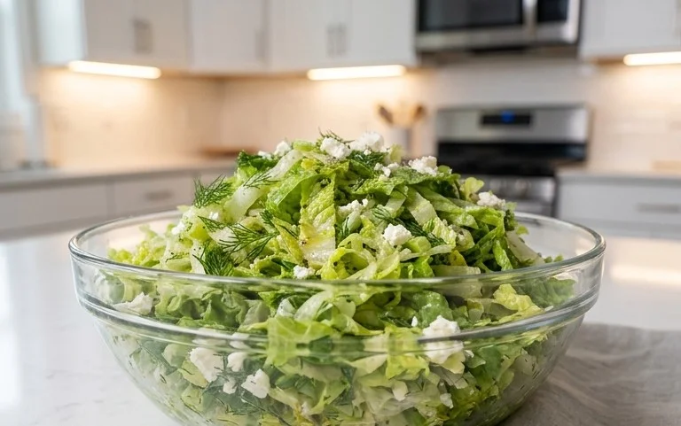 Maroulosalata (Greek Lettuce Salad)