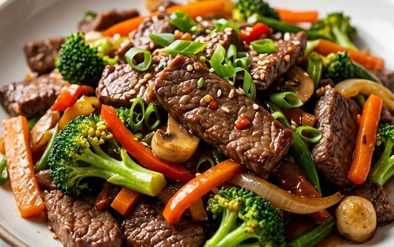 Beef Stir Fry with Vegetables (30-Minutes)
