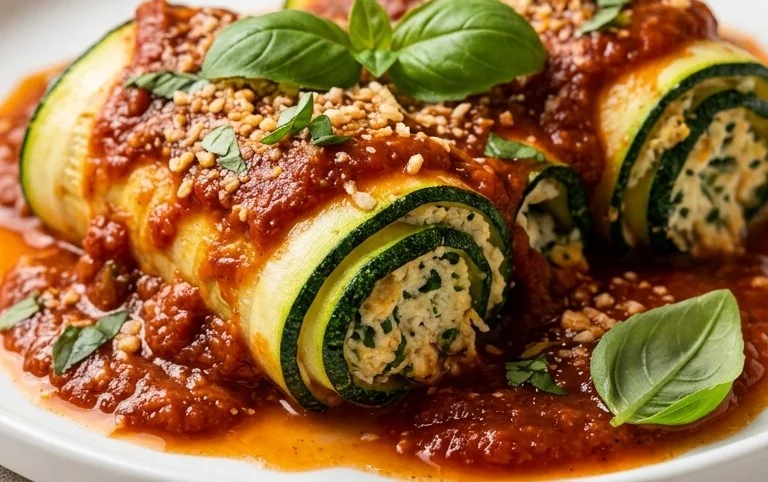 Vegan Zucchini Rollatini