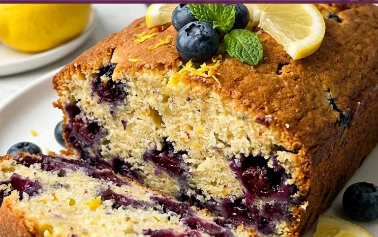 Blueberry and Lemon Loaf