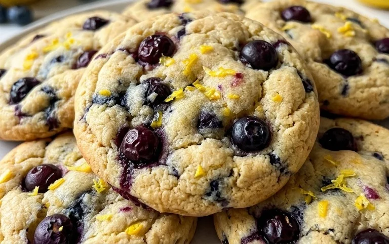 Lemon Blueberry Cookies Recipe